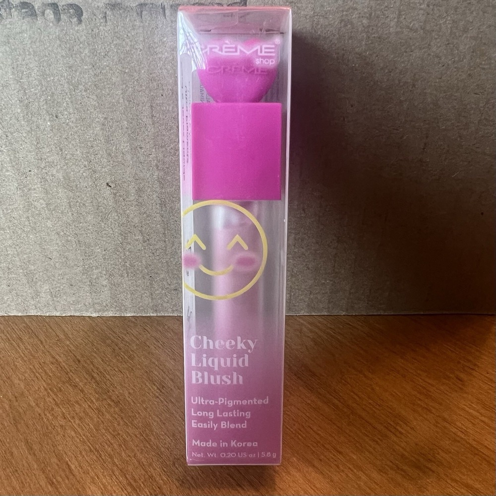 NEW The Creme‎ Shop Cheeky Liquid Blush Pink Velvet Ultra Pigmented Dewy